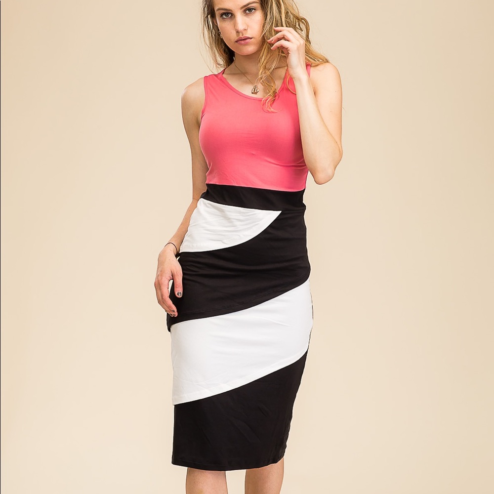 Color Block Dress